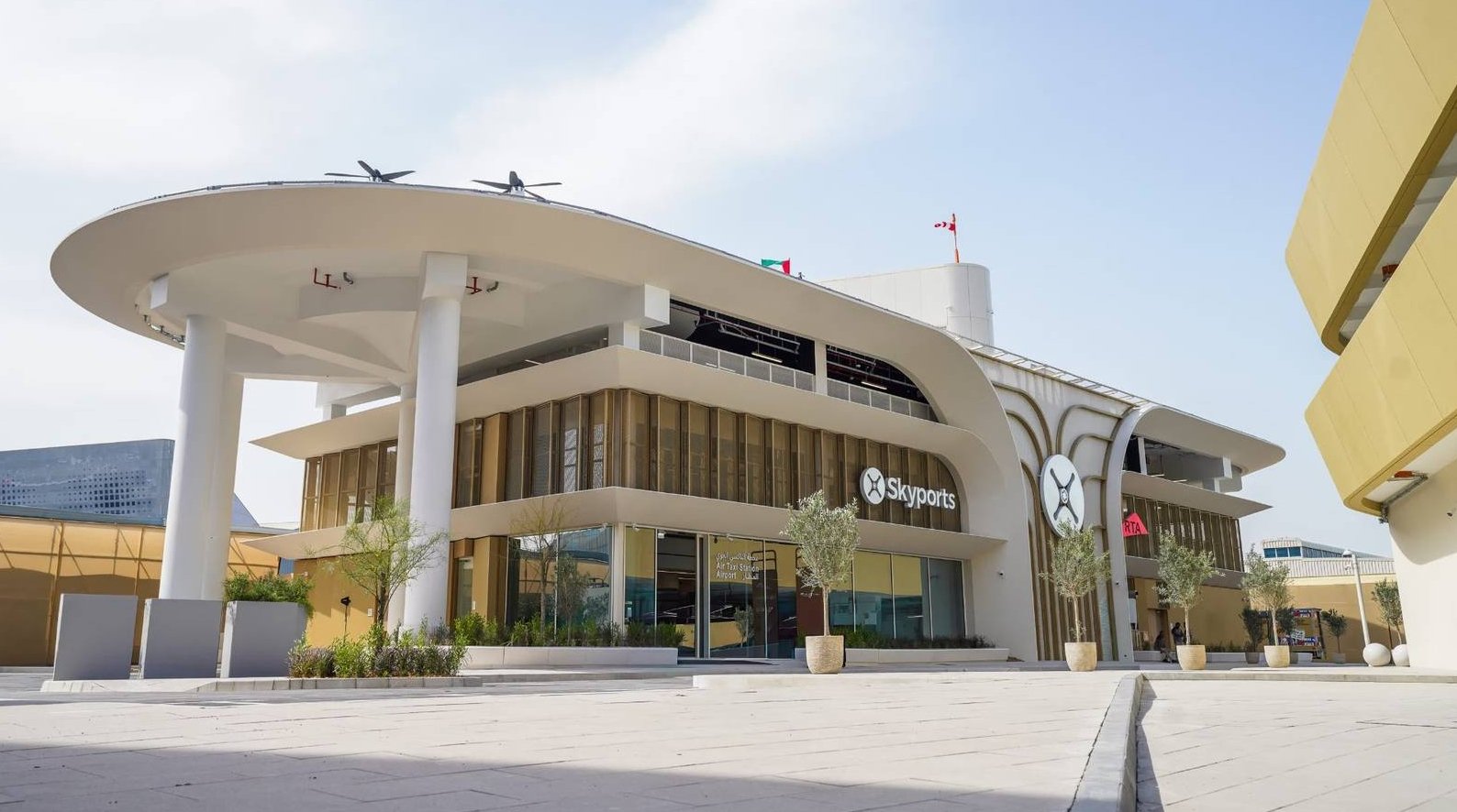 Dubai Completes Its First Air Taxi Station